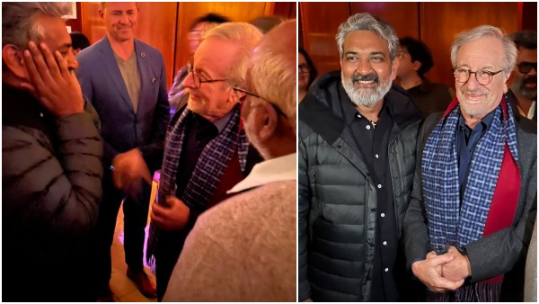 SS Rajamouli Met Great Director Steven Spielberg Said I Met God SS Rajamouli Met Great Director Steven Spielberg Said I Met God
