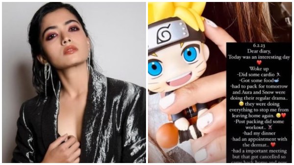 ಡೈರಿಯಲ್ಲಿ ರಶ್ಮಿಕಾ ದಿನಚರಿ 