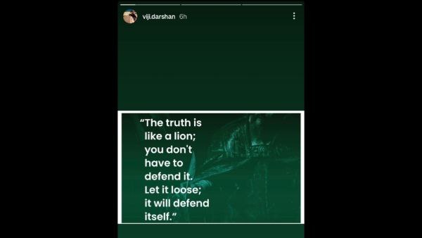 ಸತ್ಯ ಸಿಂಹ ಇದ್ದ ಹಾಗೆ, ಯಾರೂ ರಕ್ಷಿಸಬೇಕಾಗಿಲ್ಲ