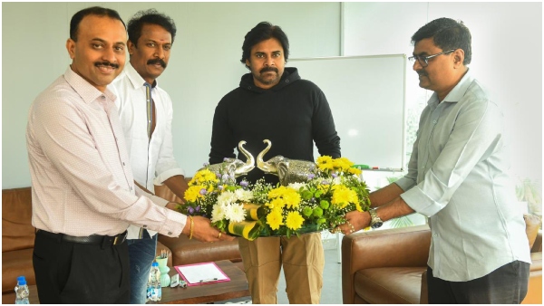 Vinodhaya Sitham Telugu Remake Starring PawanKalyan and Sai Dharam Tej kick starts today at Hyderabad Vinodhaya Sitham Telugu Remake Starring PawanKalyan and Sai Dharam Tej kick starts today at Hyderabad