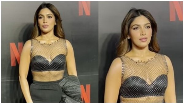 Bhumi Pednekars Netflix Party Dress was Brutally Trolled as a low-class Kim Kardashian Bhumi Pednekars Netflix Party Dress was Brutally Trolled as a low-class Kim Kardashian