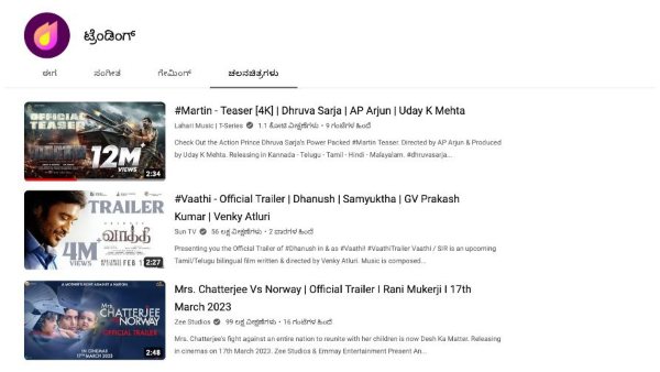 Dhruva Sarja Martin Movie Teaser Treanding No 1 Karnataka Pan India 10th Rank Dhruva Sarja Martin Movie Teaser Treanding No 1 Karnataka Pan India 10th Rank