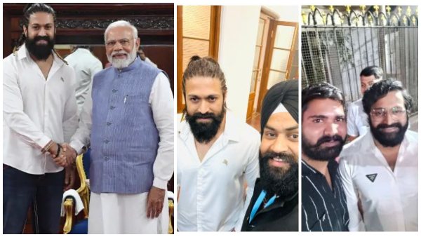 Yash, Rishab Shetty Dinner With PM Narendra Modi In Rajabhavan Bengaluru 