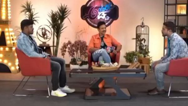 Pratham touched Akul Balaji feet and said Akul is the reason for his career growth