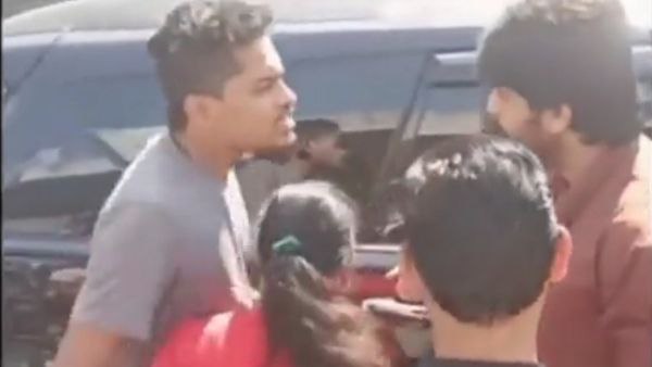 Telugu actor Naga Shaurya opposed a boy who was hitting his Girlfriend on the road Telugu actor Naga Shaurya opposed a boy who was hitting his Girlfriend on the road