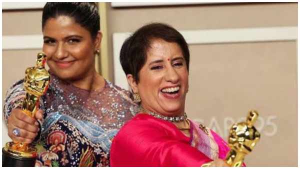 Netizens slam the Academy for cutting off time of Guneet Mongas oscar acceptance speech Netizens slam the Academy for cutting off time of Guneet Mongas oscar acceptance speech