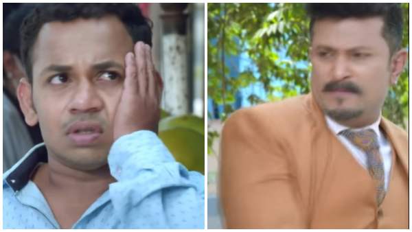 ವಿಶ್ವರೂಪ್ ಕಪಾಳಕ್ಕೆ ಒಡೆದು ತಬ್ಬಿದ ಎಜೆ ವಿಶ್ವರೂಪ್ ಕಪಾಳಕ್ಕೆ ಒಡೆದು ತಬ್ಬಿದ ಎಜೆ