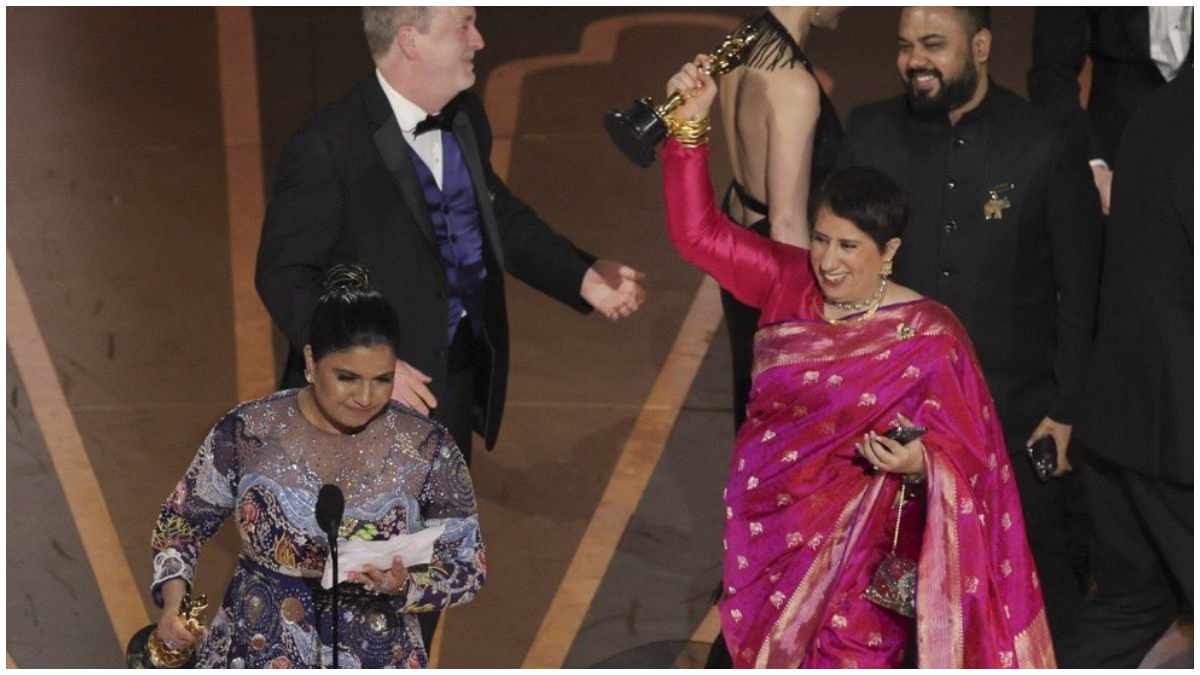Netizens slam the Academy for cutting off time of Guneet Mongas oscar acceptance speech Netizens slam the Academy for cutting off time of Guneet Mongas oscar acceptance speech