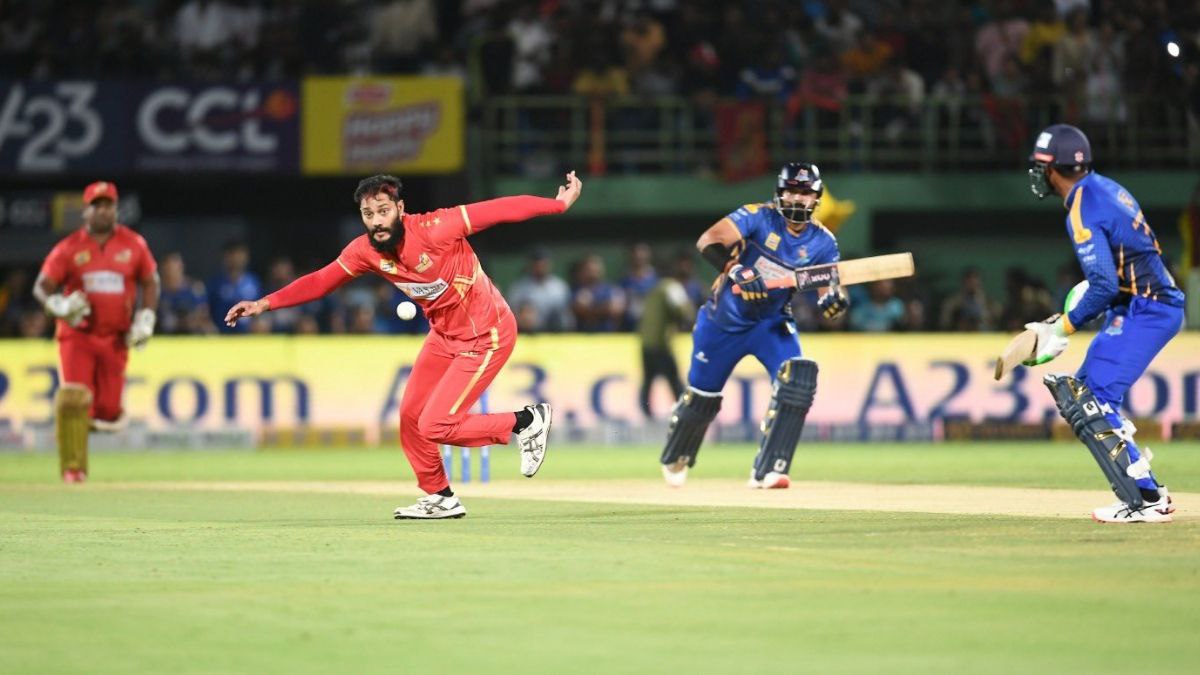 CCL 2023: Karnataka Bulldozers lead by 4 runs against Telugu Warriors in Semifinal first innings CCL 2023: Karnataka Bulldozers lead by 4 runs against Telugu Warriors in Semifinal first innings
