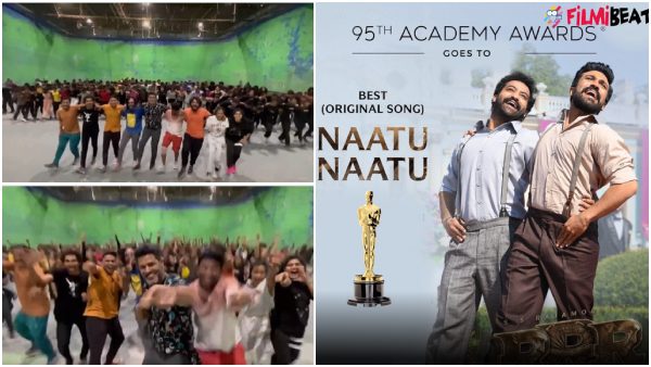 Prabhu Deva pays a tribute to the Oscar-winning song Naatu Naatu from RRR with his dancers Prabhu Deva pays a tribute to the Oscar-winning song Naatu Naatu from RRR with his dancers