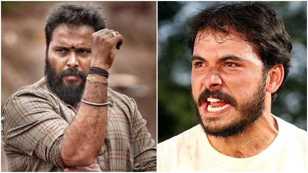 Tamil Star Simbu Prised Kannada Actor Madhu Guruswamy While Pattu Thala movie event 