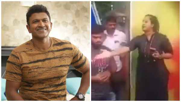 People oppose for BBMP personnel to Remove Puneeth Rajkumars flex, banner in Bangalore city People oppose for BBMP personnel to Remove Puneeth Rajkumars flex, banner in Bangalore city