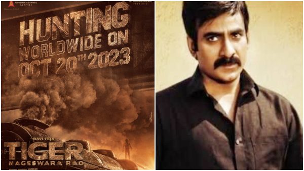 Telugu star Raviteja Pan India Movie Tiger Nageswara Rao Releasing On Dasara 