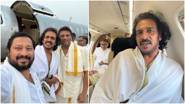 Upendra, Director R Chandru And Team Visited Tirupati Before Kabzaa Movie Release
