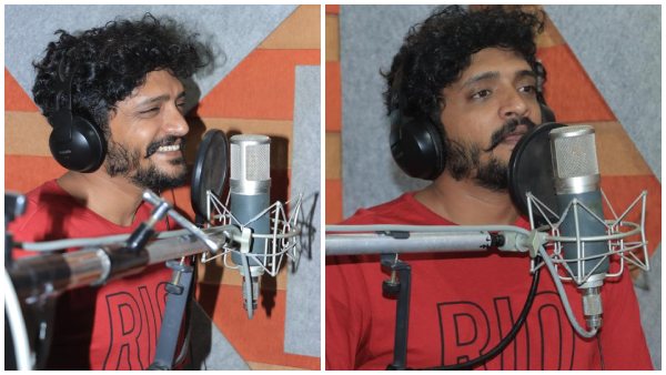After Marriage Vasishta Simha Dubbing For His upcoming Movie Love Lee After Marriage Vasishta Simha Dubbing For His upcoming Movie Love Lee
