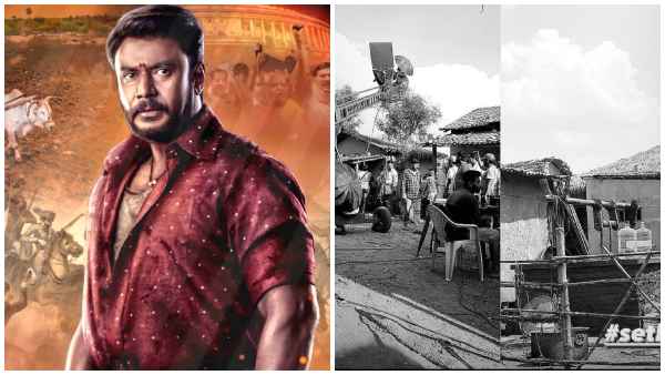 Village Set Created In Bangalore For Darshans Kaatera