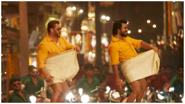 Kisi Ka Bhai Kisi Ki Jaans Yentamma Song Released: Ram Charan, Salman Khan lungi dance goes viral Kisi Ka Bhai Kisi Ki Jaans Yentamma Song Released: Ram Charan, Salman Khan lungi dance goes viral