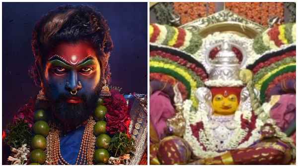 Interesting Stroy behind Pushpa- 2 First Look Poster Allu Arjuns Gangamma Thalli Getup