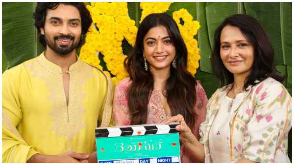 Rashmika Starrer Rainbow movie Launched, the movie was initially planned with Samantha Rashmika Starrer Rainbow movie Launched, the movie was initially planned with Samantha