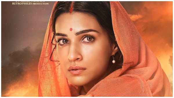 On the occasion of Sita Navami, Adipurush makers launch motion poster of Kriti Sanon as Janaki