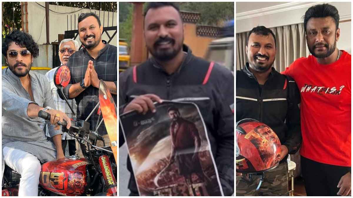 Darshan Fan Avinash Nagaraj Promoting for Kaatera Movie in Bhutan After Losing his Job doing Kranti promotion Darshan Fan Avinash Nagaraj Promoting for Kaatera Movie in Bhutan After Losing his Job doing Kranti promotion