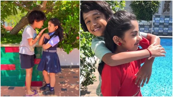 Namma Lacchi Serial Lacchi fame Saanghavika making reels with Riya