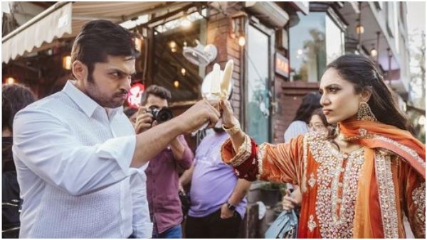 Ponniyin Selvan 2 Promotion: Vikram,Karthi,Trisha,Sobhita eating faluda in the street of Delhi Ponniyin Selvan 2 Promotion: Vikram,Karthi,Trisha,Sobhita eating faluda in the street of Delhi