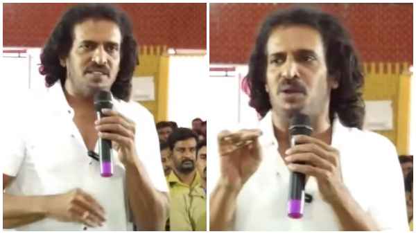 Actor Upendra introduced 110 Prajakeeya Party candidates, Dhruva Sarja election campaign in Arakalagud Actor Upendra introduced 110 Prajakeeya Party candidates, Dhruva Sarja election campaign in Arakalagud