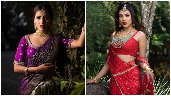 TV Actress Sara Annaiah Traditional and Western outfit photoshoot goes viral 