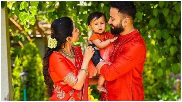 Kannada Tv Actor Chandu Gowda spends quality time with daughter