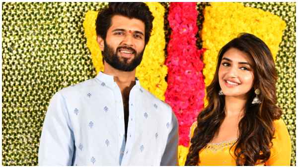 Vijay Devarakonada and Sreeleela Starrer VD12 film launched with a Pooja Ceremony 