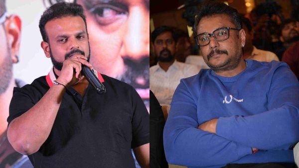 Darshan hits back at Umapathy Srinivas; Kaatera Actor campaigns for Satish Reddy Darshan hits back at Umapathy Srinivas; Kaatera Actor campaigns for Satish Reddy
