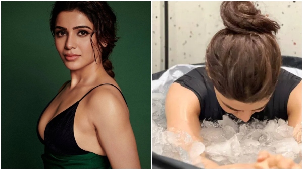 Actress Rakul Preet Singh takes dip in minus 15 Degree ice cold water, in two piece bikini Actress Rakul Preet Singh takes dip in minus 15 Degree ice cold water, in two piece bikini