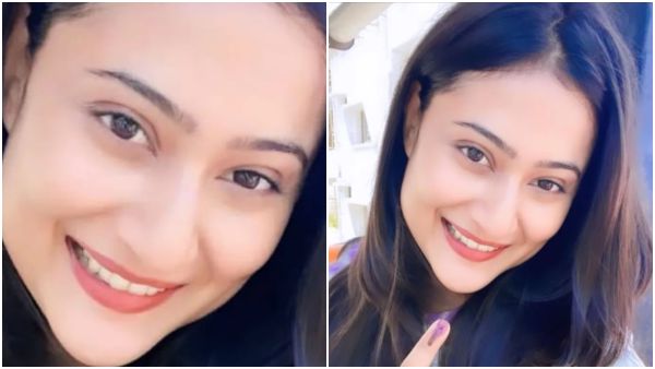 Ragini Dwivedi, Sapthami Gowda, Harshika Poonacha, Amrutha Iyengar And others casted Vote