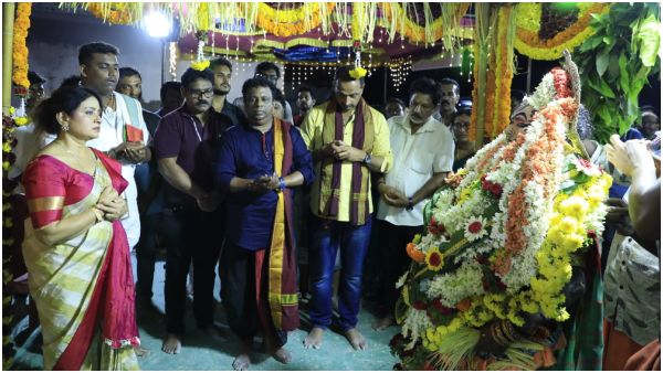 Sudhir Attavar and Kari Haida Koragajja team worship for Guliga and Koragajja