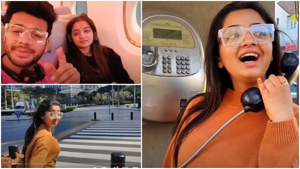 Kannada serial Gattimela actress Priya J Achar Dubai trip with husband Siddu Moolimani 