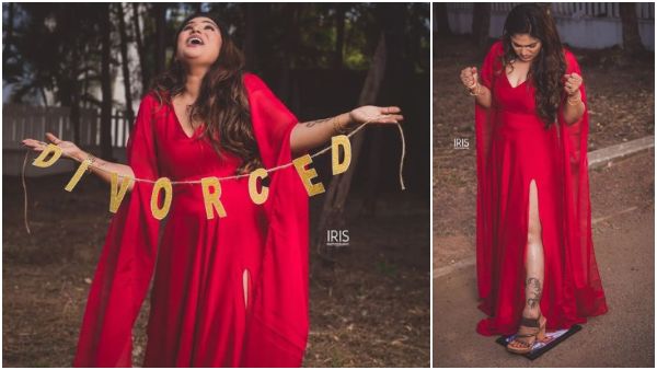 Tamil Actor Shalini Celebrates Divorce With Photoshoot gone viral 