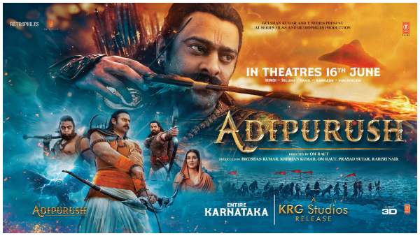 Prabhas Starrer Adipurush Karnataka distribution rights bagged by KRG Studios