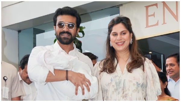 Ramcharan wife Upasana Discharged From Hospital After Delivering Baby Girl 