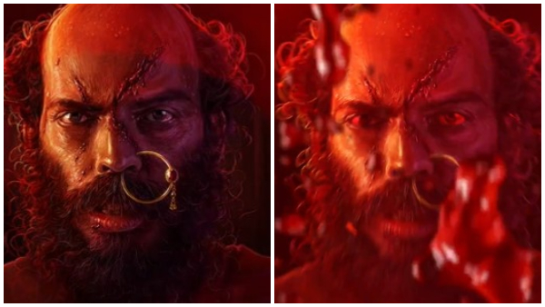 Raj B Shetty looks intense in the first look poster from Toby