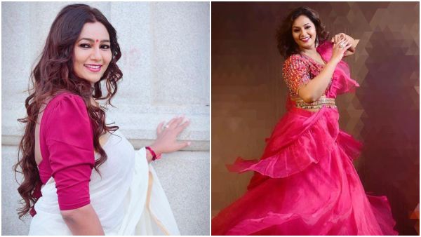  Actress Chaitra Hallikeri entered television as Chandni in Antarapata Kannada Serial 