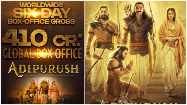 Adipurush saw a huge drop on day 7 all language box office collections are very low 