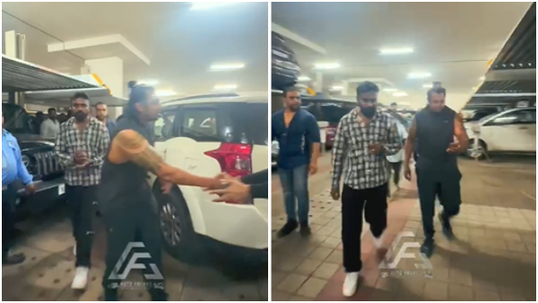 Dhruva Sarja Gifted 52 Lakh Toyota Fortuner to friend Ashwin on his birthday Dhruva Sarja Gifted 52 Lakh Toyota Fortuner to friend Ashwin on his birthday