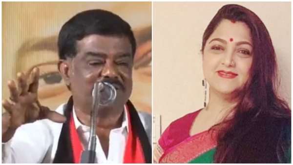 DMK MLA Shivaji Krishnamurthy arrested who commented Khushboo, Annamalai and Governor 