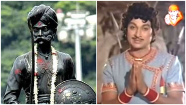 Dr.Rajkumar was supposed to act in the Magadi Kempegowda movie that didnt take off
