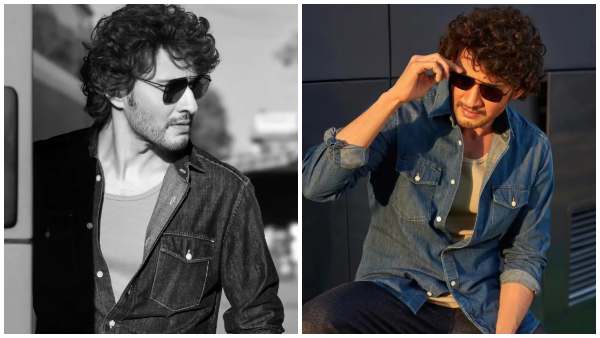 Mahesh Babu shares new and stylish BTS photos from Guntur Kaaram sets