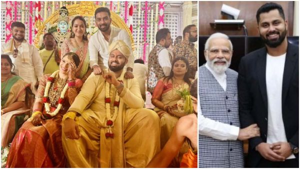 PM Narendra Modi letter to Sumalatha son Abhishek Ambareesh Aviva Bidapa wedding PM Narendra Modi letter to Sumalatha son Abhishek Ambareesh Aviva Bidapa wedding