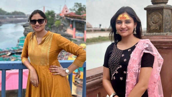 Kannada serial actress Ranjani Raghavan Ujjain tour