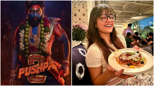 Rashmika Mandanna joins the Allu Arjun Starrer Pushpa 2 Shooting set shares photo