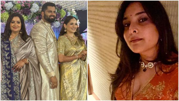 HDK,Nikhil absent Ramya present at the Abhishek Ambareesh Aviva Bidapa Reception HDK,Nikhil absent Ramya present at the Abhishek Ambareesh Aviva Bidapa Reception